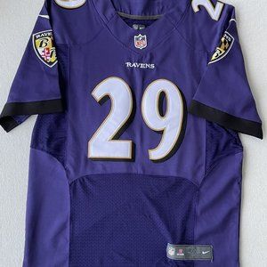 2014-16 NFL Baltimore Ravens Justin Forsett Jersey Stitched Size 40 Large